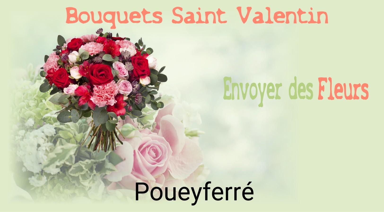 Roses de Saint-Valentin livrées à Poueyferré